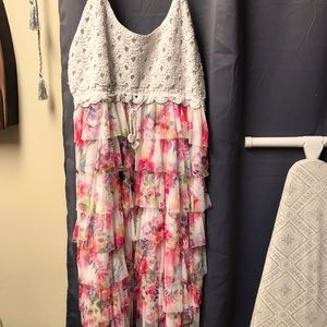 💖Wear Pink 💖 Pretty ruffles dress